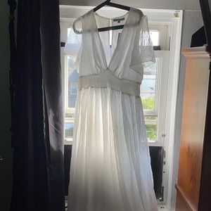 Brand new Baltic Born white maxi dress